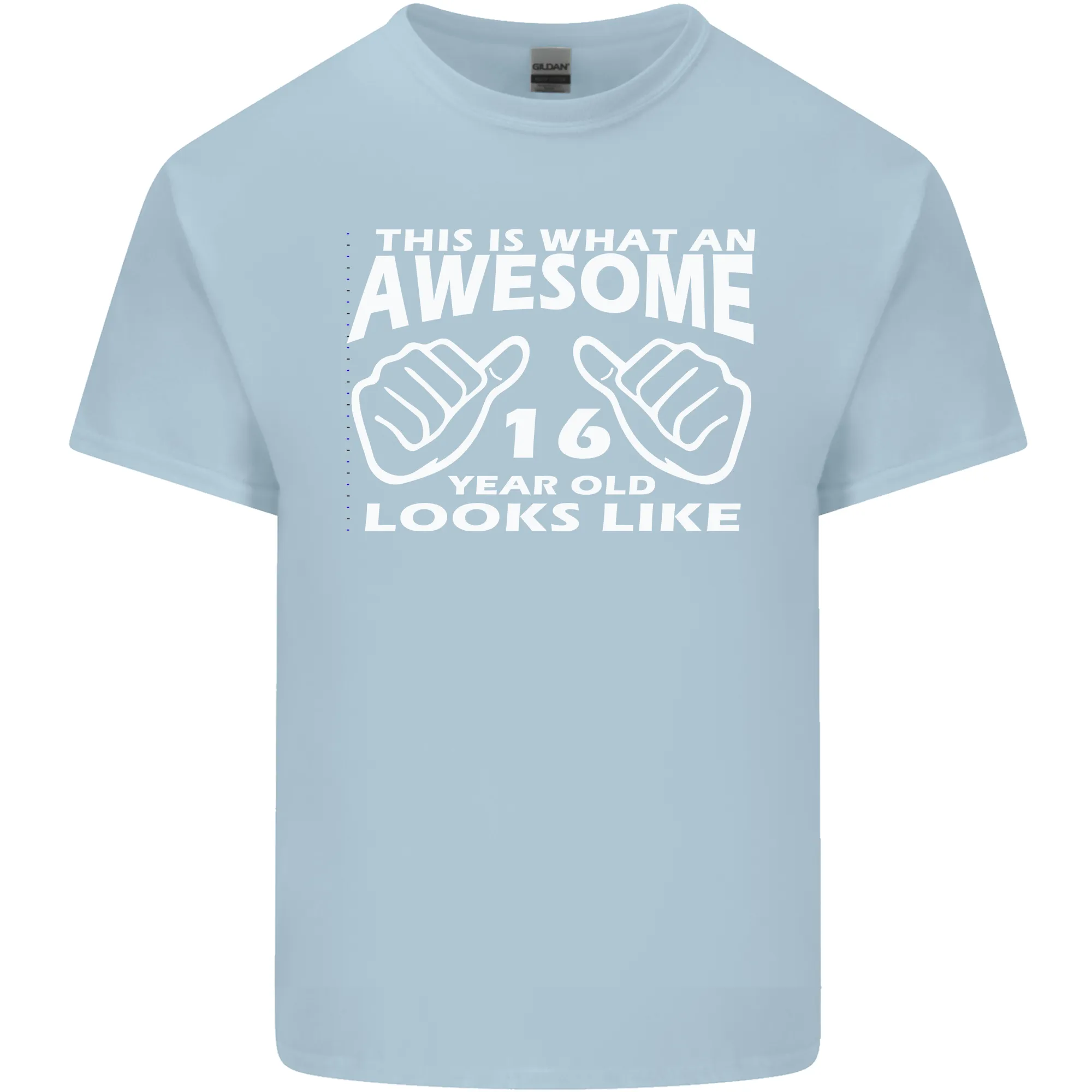 16th Birthday 16 Year Old This Is What Mens Light Cotton T-Shirt