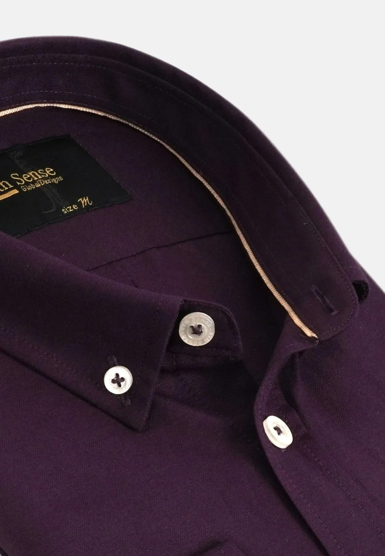 6th Sense BD Oxford Long Sleeve Shirt #6 - Purple