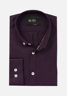 6th Sense BD Oxford Long Sleeve Shirt #6 - Purple