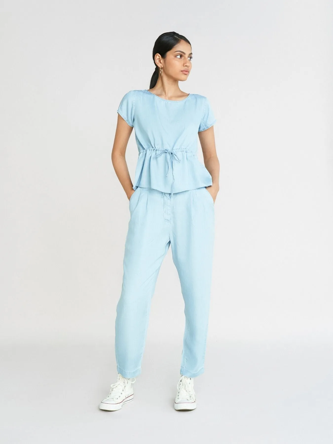 A Sweet Escape Top, Ocean Blue