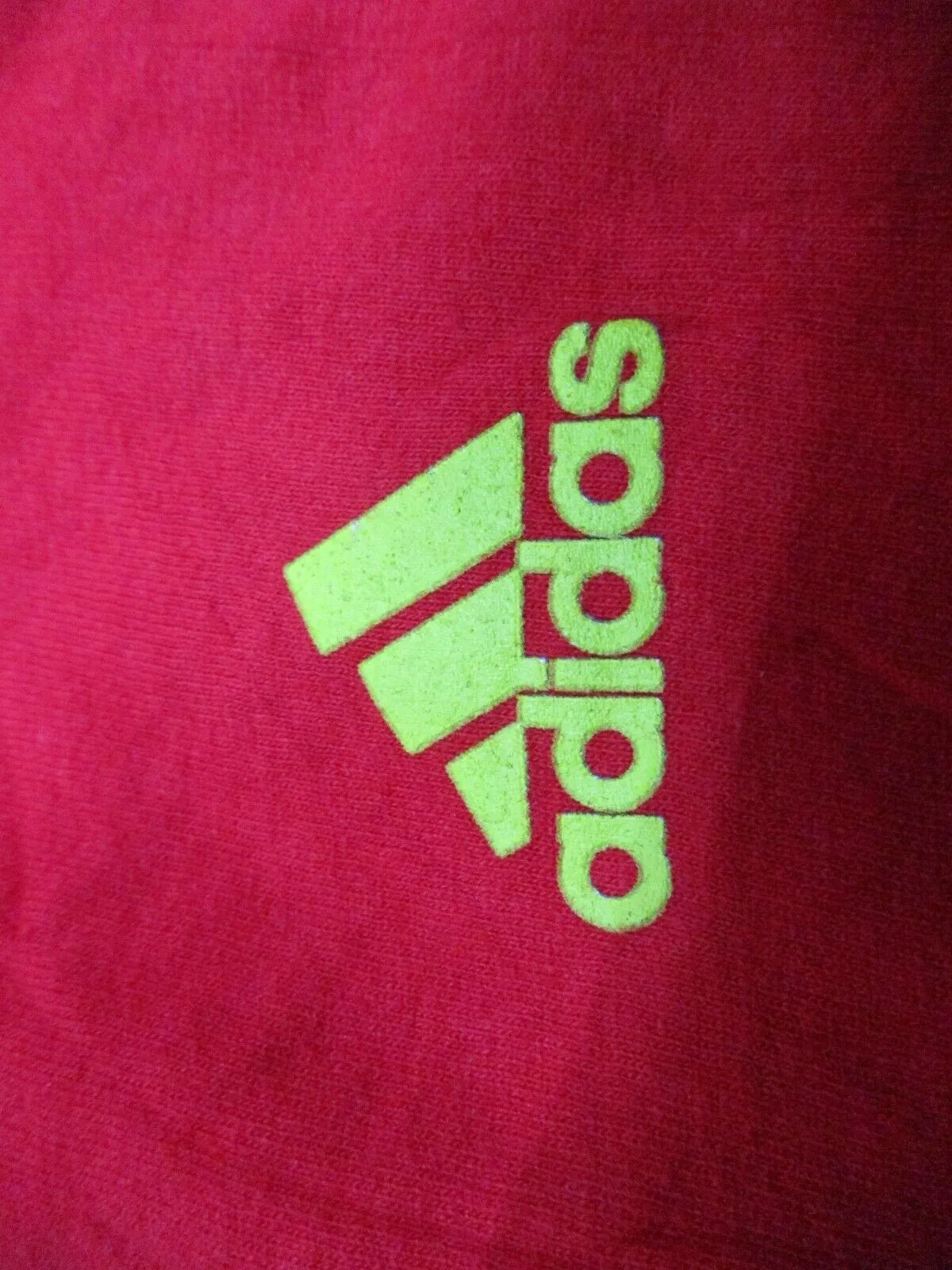 Adidas T Shirt Mens Size XL Red The Go To Tee ATL 17 100% Cotton Short Sleeve