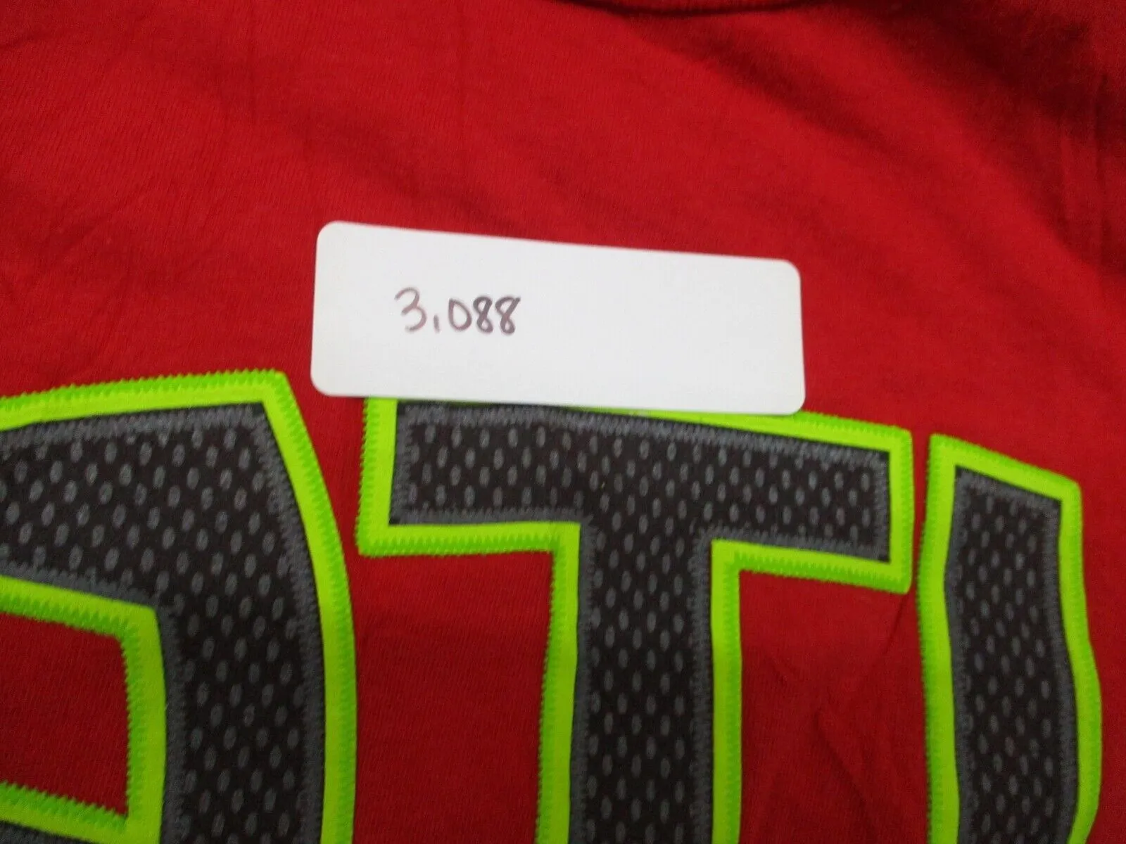 Adidas T Shirt Mens Size XL Red The Go To Tee ATL 17 100% Cotton Short Sleeve
