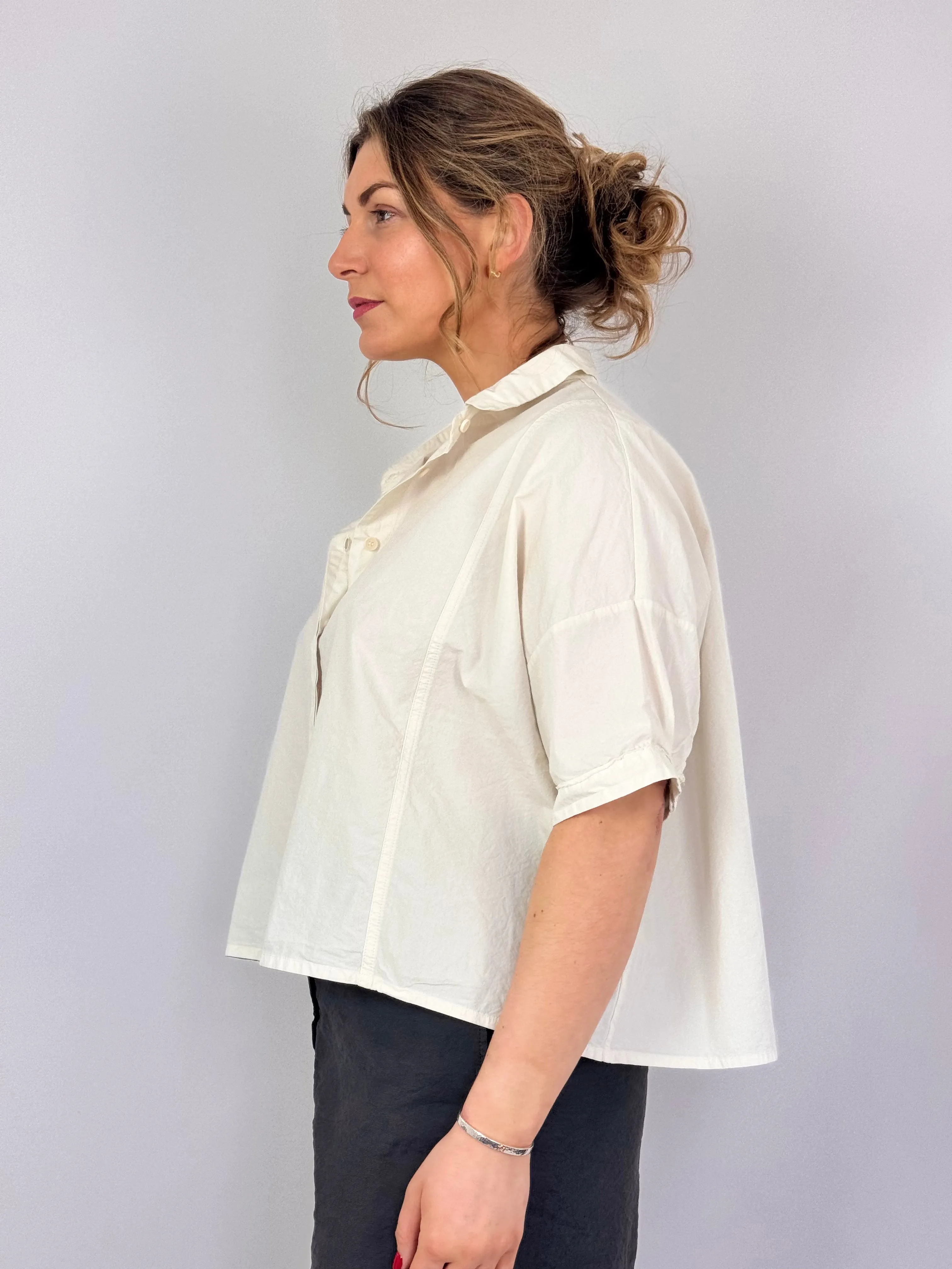 Aequamente 158 Shirt Chalk