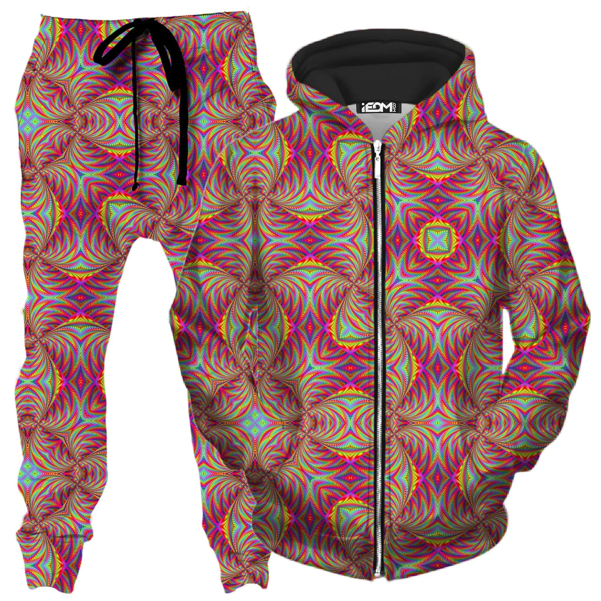 All The Faves Zip-Up Hoodie and Joggers Combo