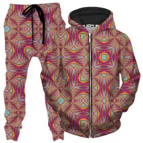 All The Faves Zip-Up Hoodie and Joggers Combo