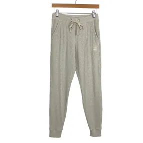 Alo Yoga Beige Ribbed Knit Drawstring Joggers- Size S (Inseam 29”)