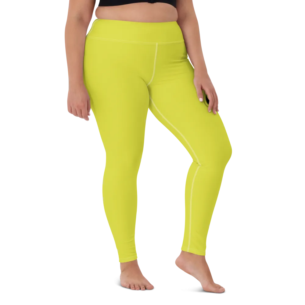 Athletic Apparatus Starship Black logo White stitch Yoga Leggings