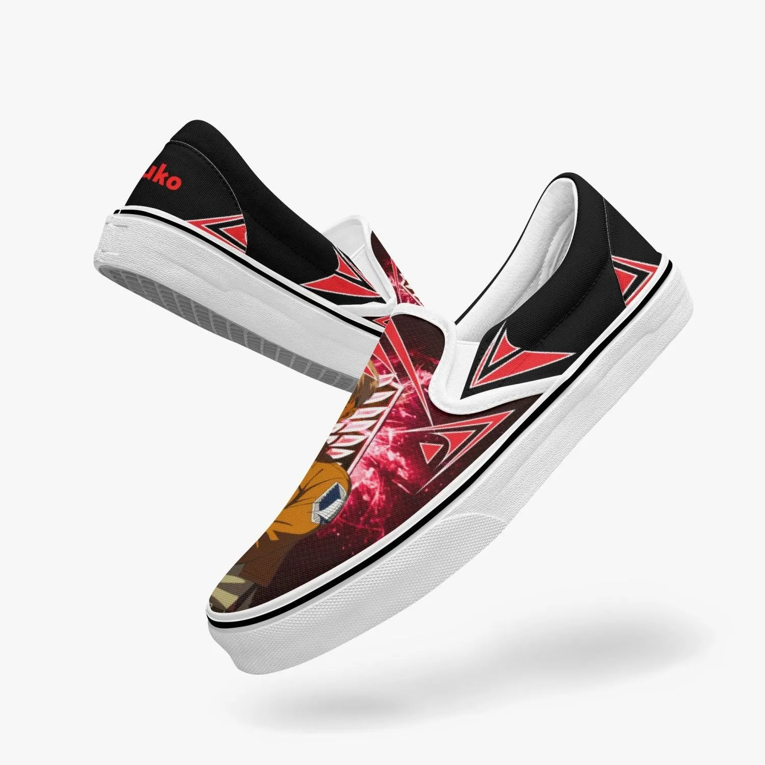Attack On Titan Jean Kirstein Slip Ons Anime Shoes