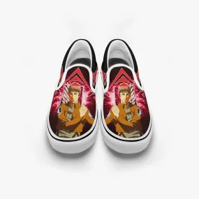 Attack On Titan Jean Kirstein Slip Ons Anime Shoes