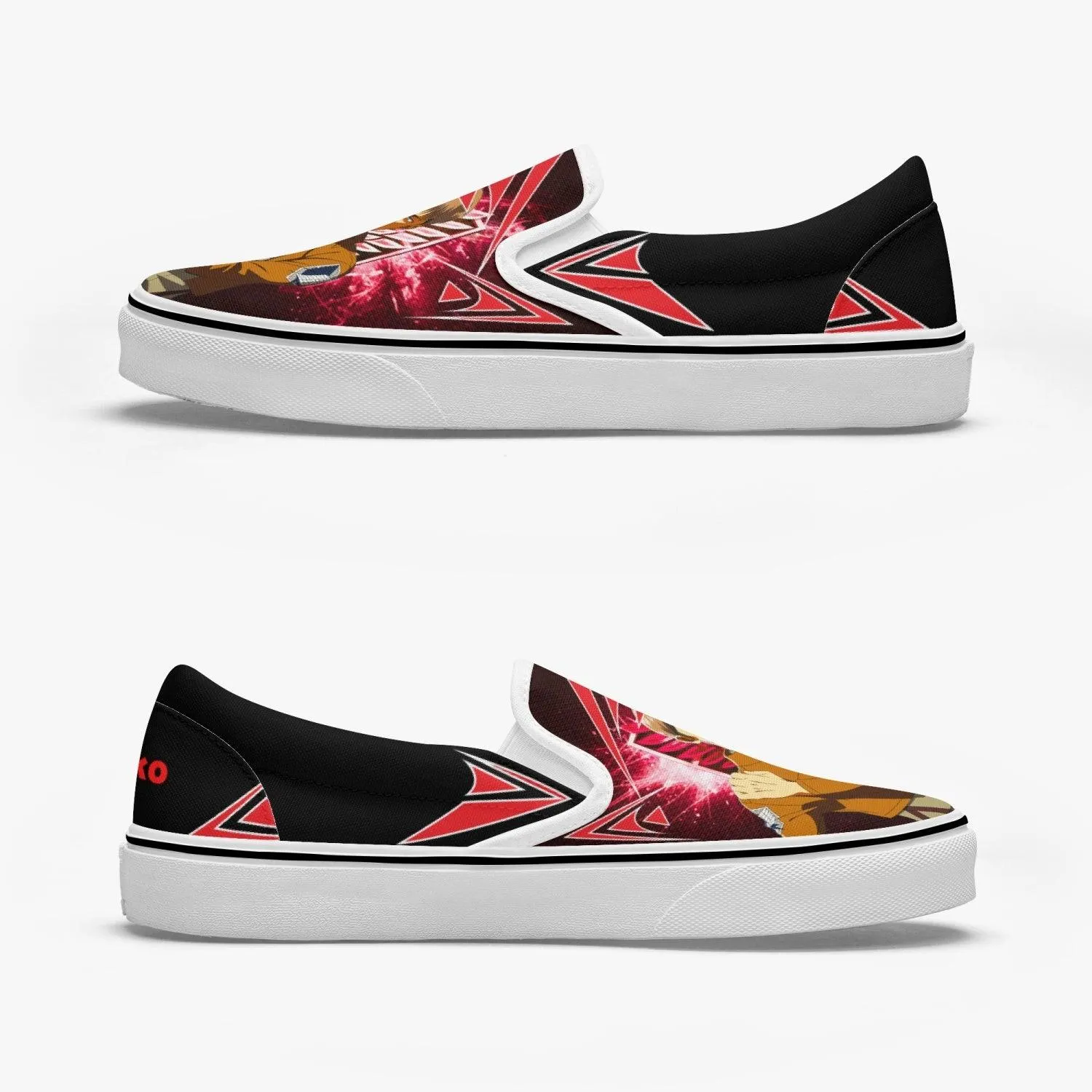 Attack On Titan Jean Kirstein Slip Ons Anime Shoes