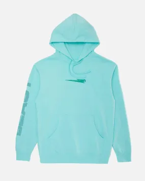 'Beast Bolt' Embroidered Pull Over Hoodie - Mint