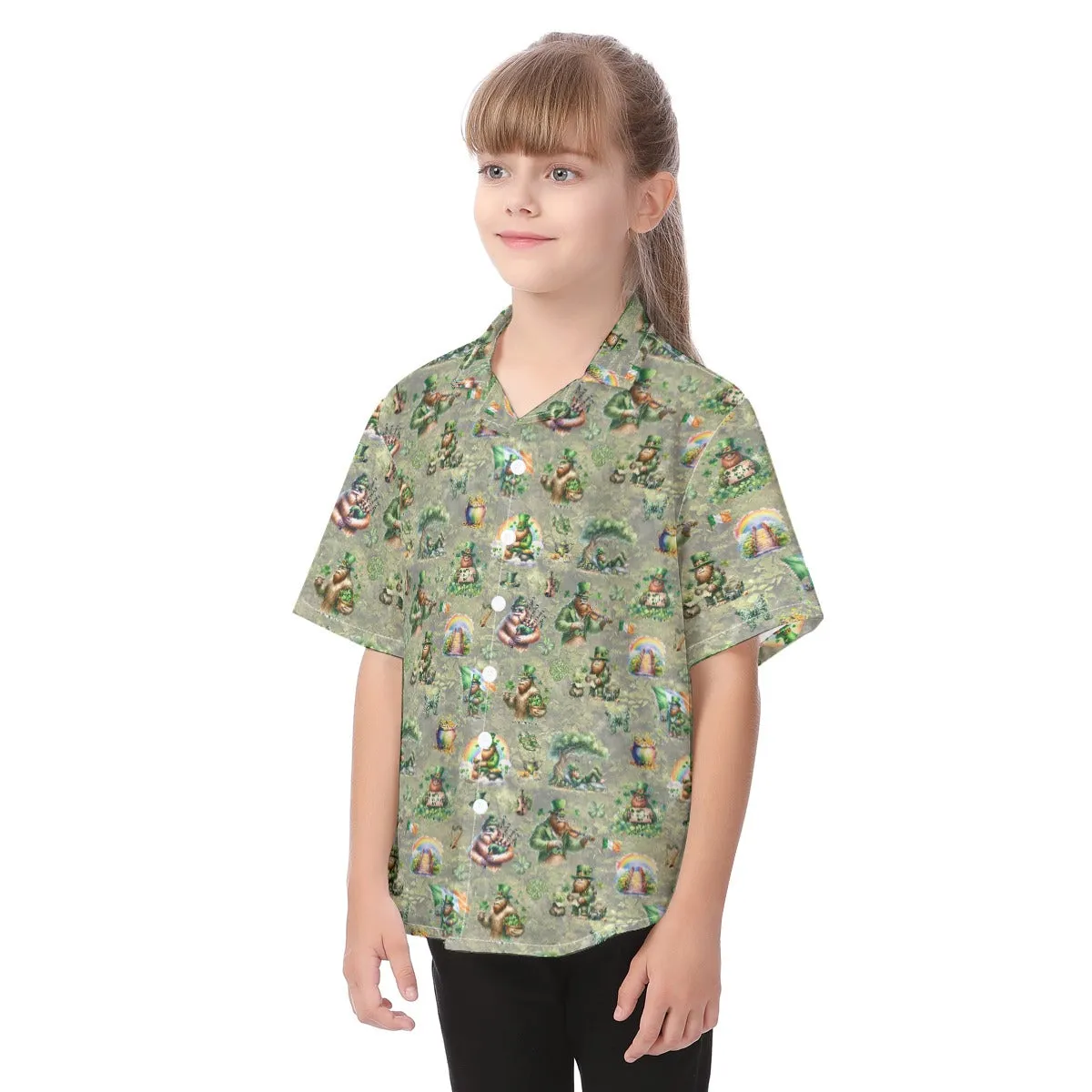 Bigfoot Sasquatch Hawaiian Vacation Shirt