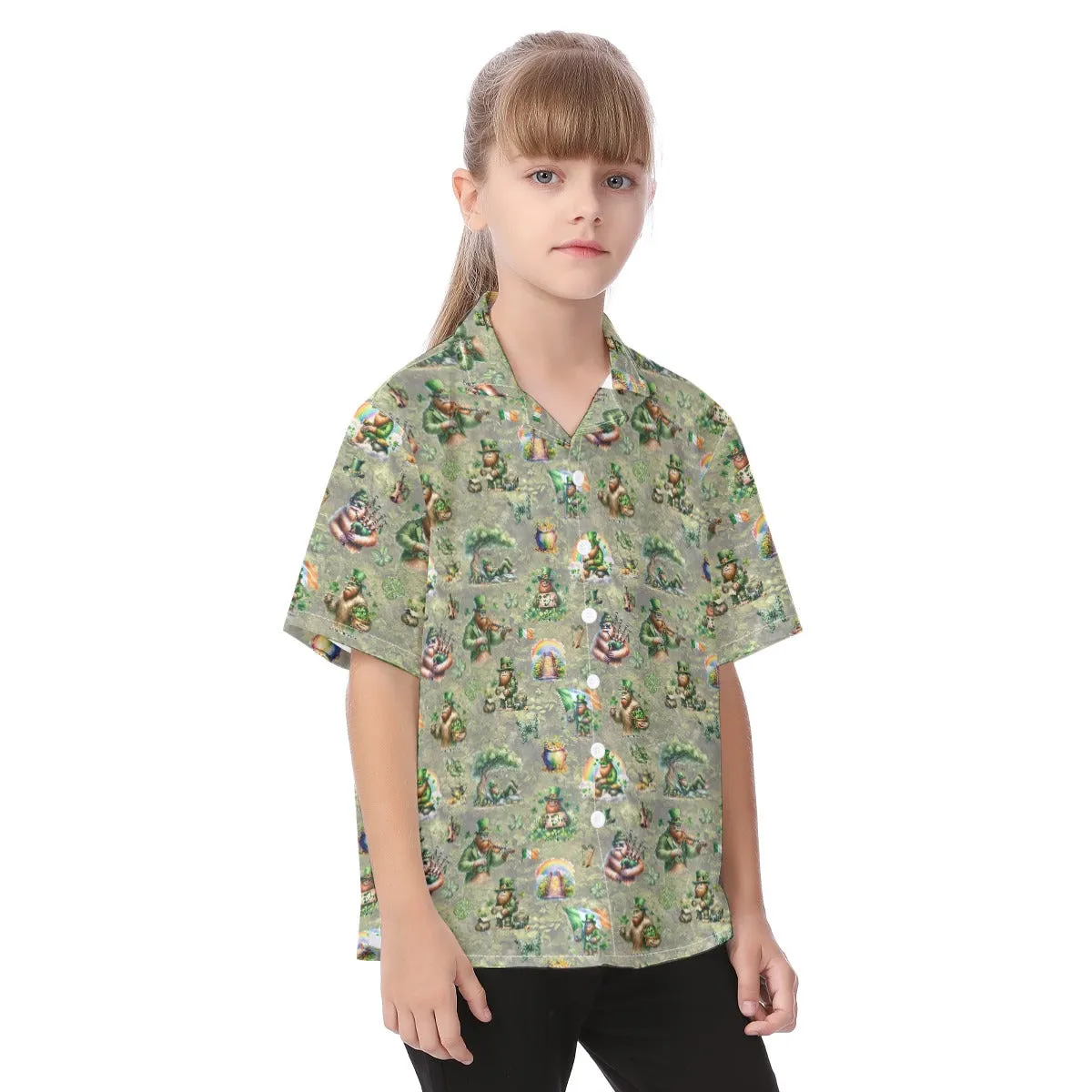 Bigfoot Sasquatch Hawaiian Vacation Shirt