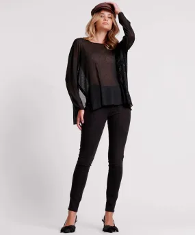 BLACK FREEBIRDS II HIGH WAIST STRETCH SKINNY JEAN
