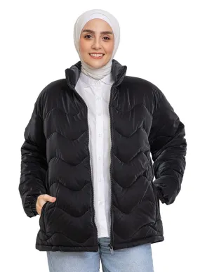 Black Puffer Jacket 9