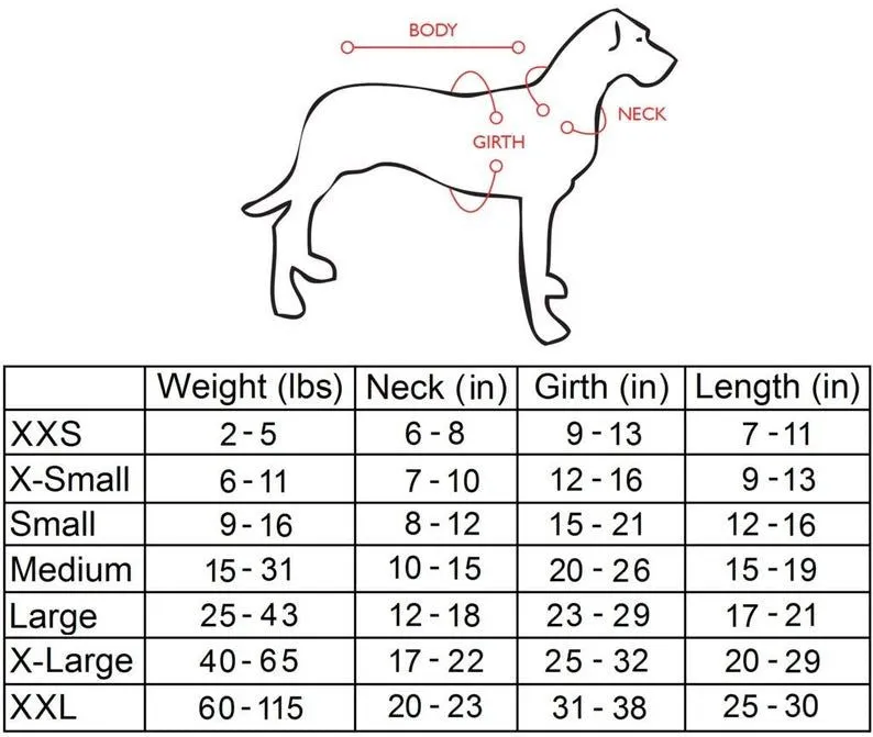 Blue and Red Dog Poncho/Sweater