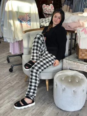 Buffalo Check Lounge Joggers, Final Sale