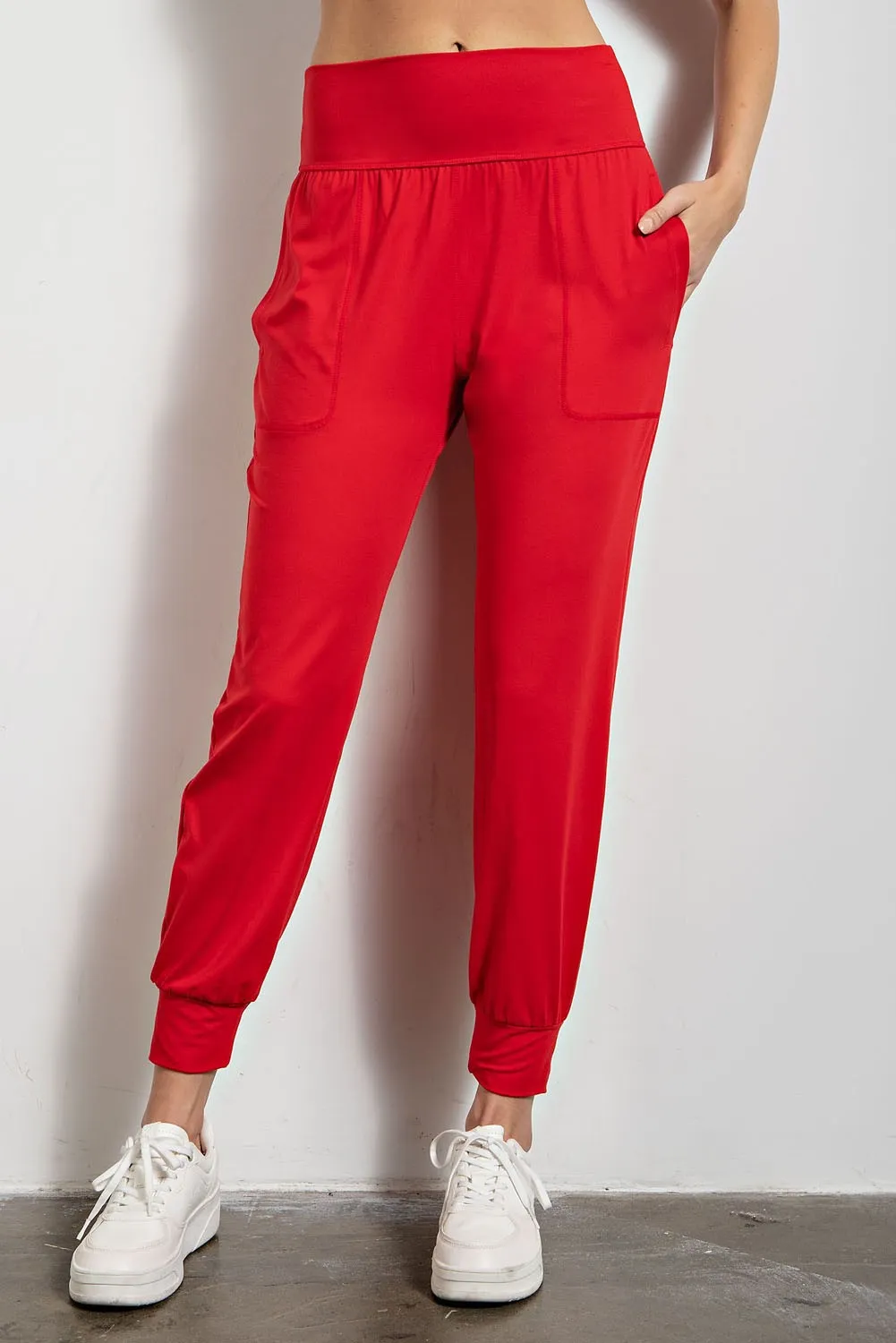 BUTTER SOFT JOGGERS WITH POCKETS - Final Sale