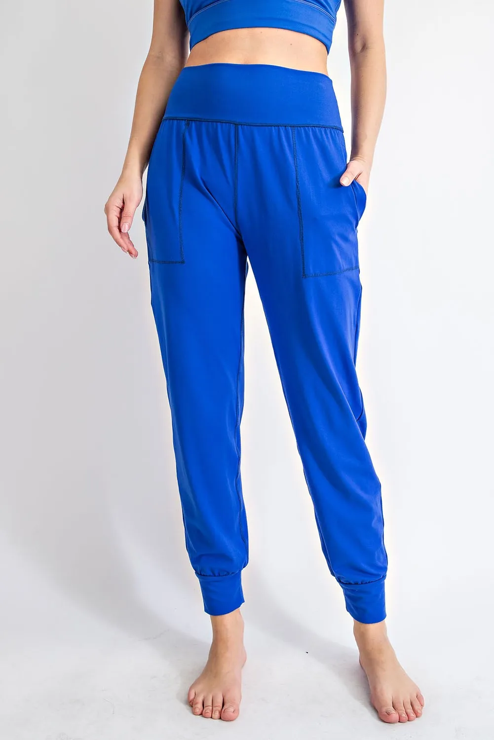 BUTTER SOFT JOGGERS WITH POCKETS - Final Sale