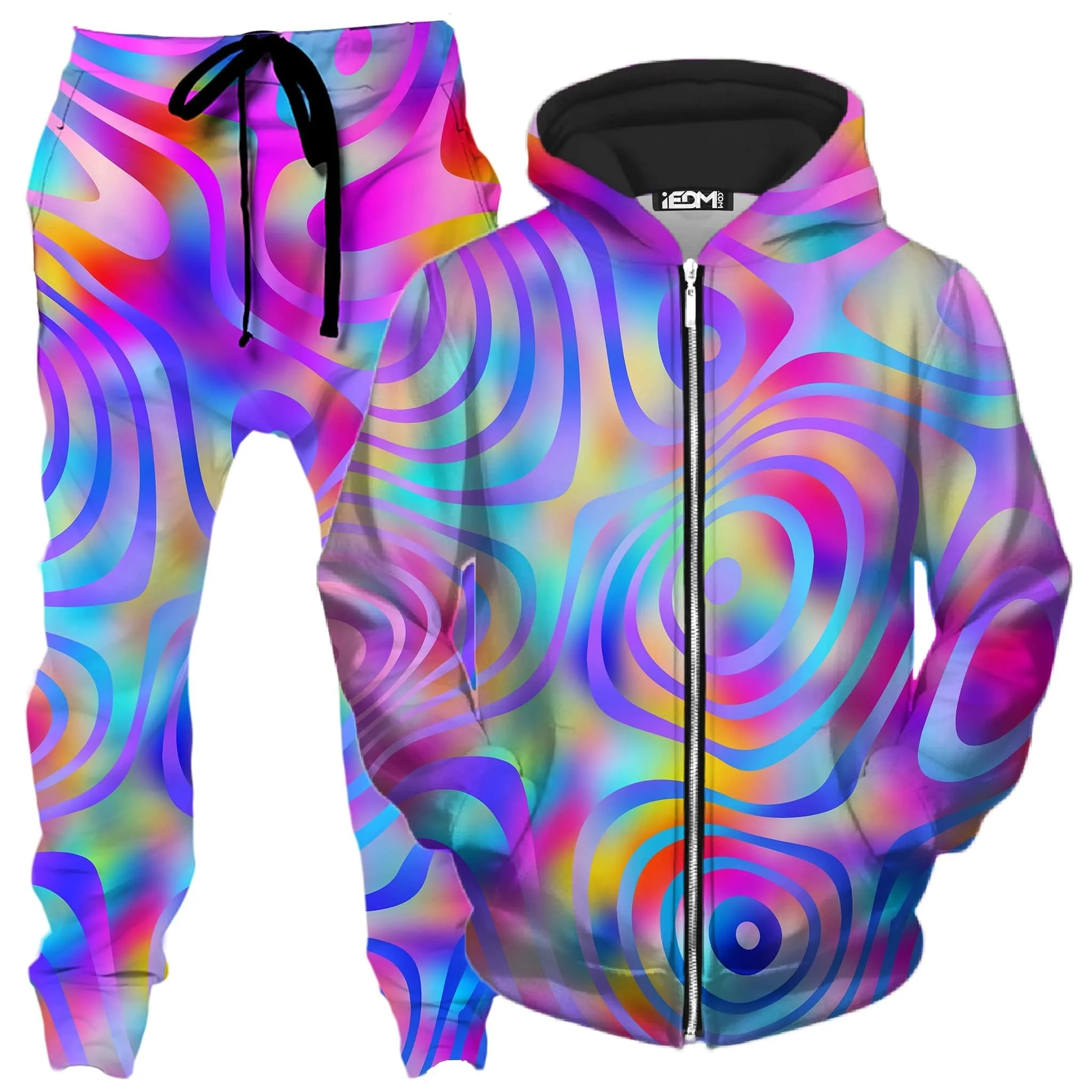 Cali Dreaming Zip-Up Hoodie and Joggers Combo