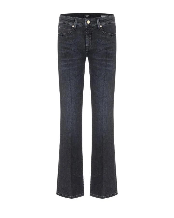 Cambio Paris Flared Dark Jeans