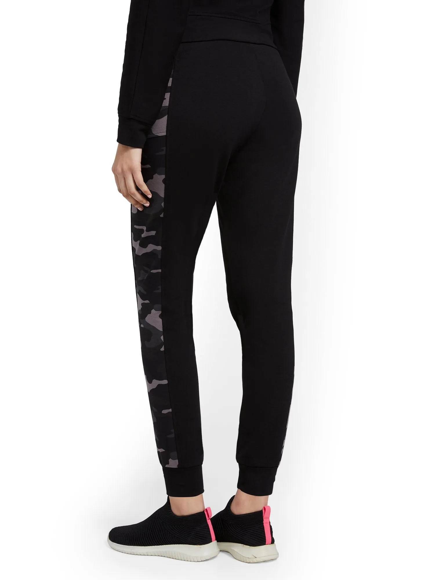 Camo-Colorblock Jogger Pant