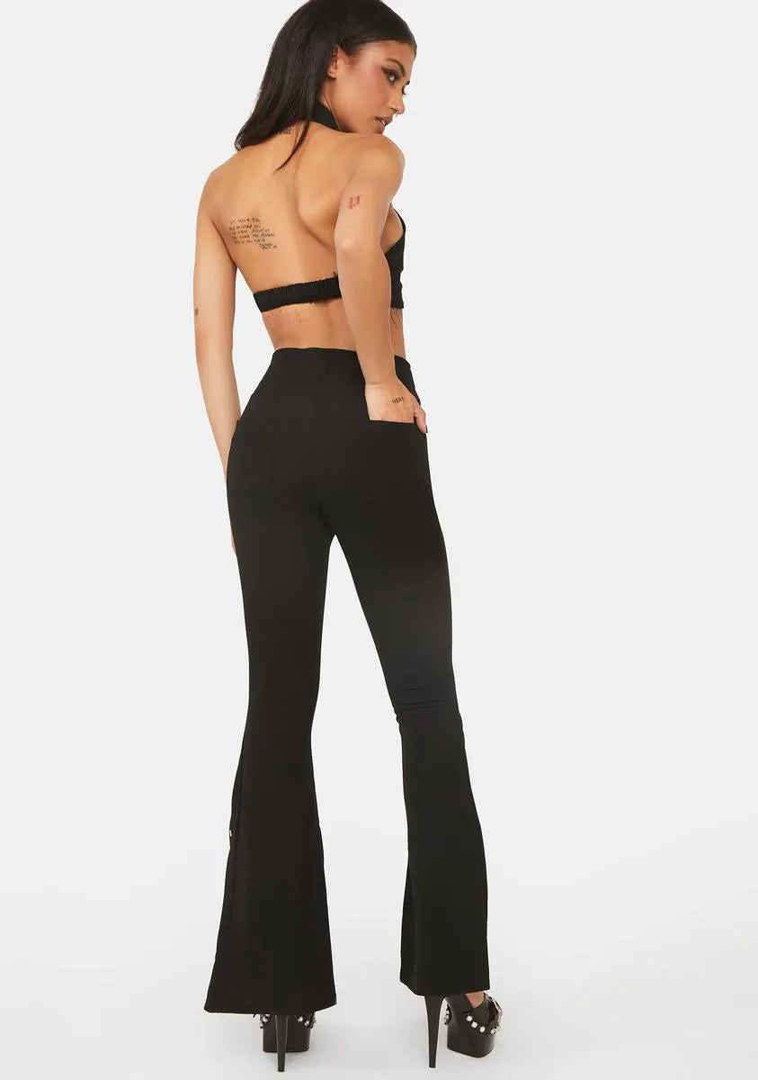 Caught Up In You Lace Up Pants