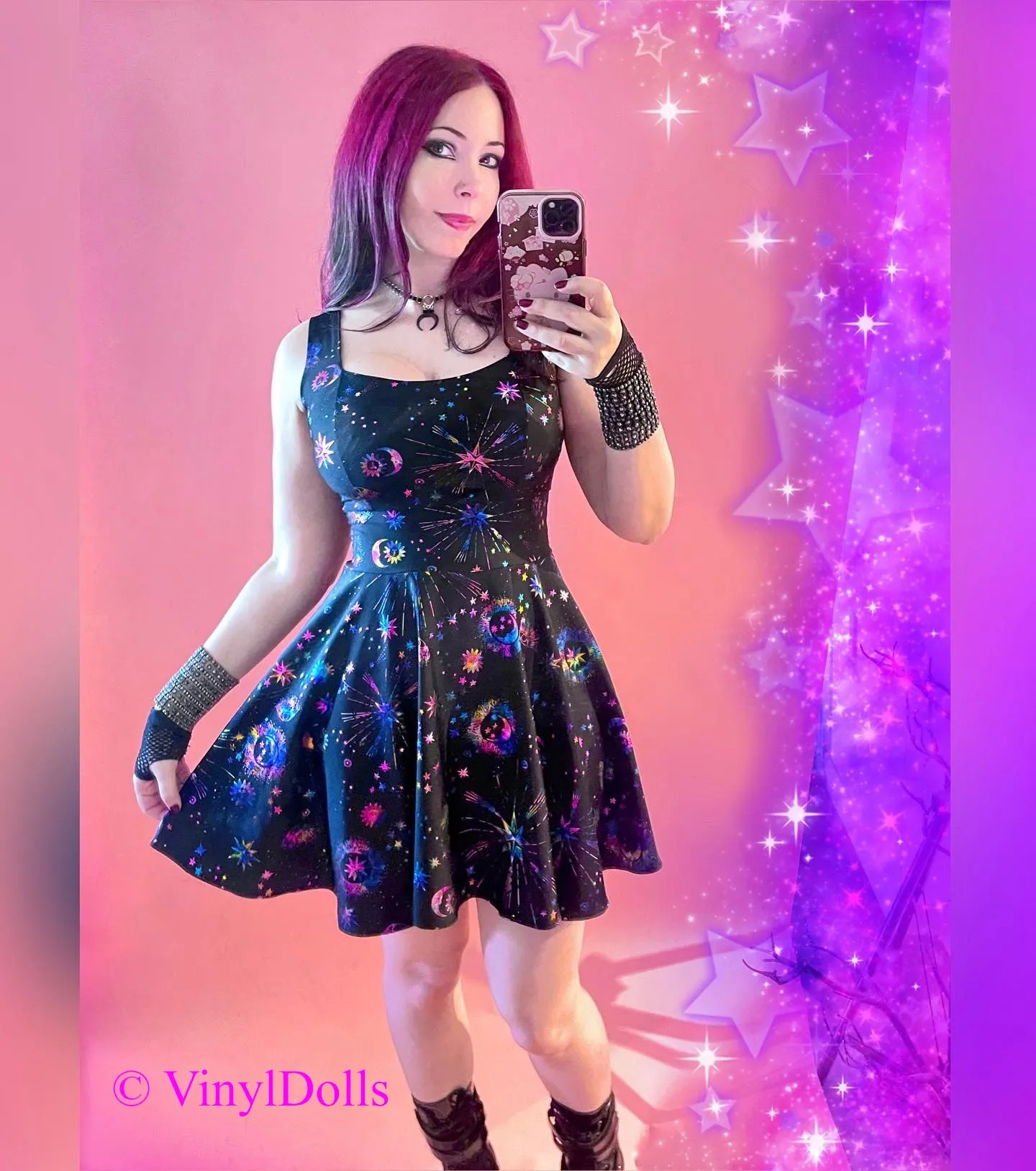 Celestial Cosmos Dress