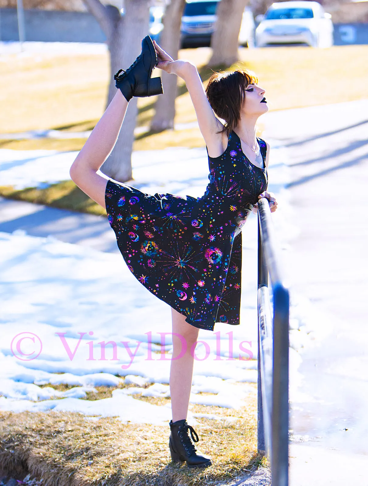 Celestial Cosmos Dress