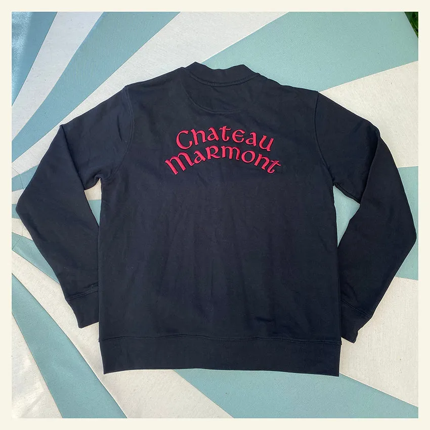 Chateau Marmont Embroidered Bomber Jacket