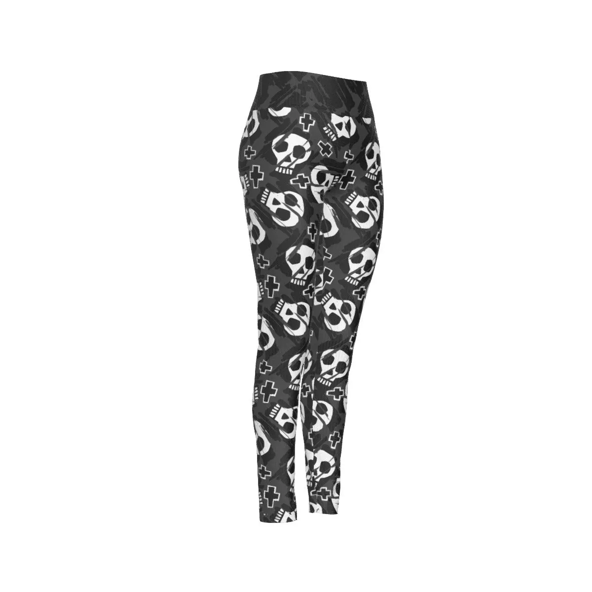 Christ is Dead High Waist Leggings