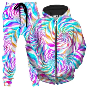 Cloud Surfing Zip-Up Hoodie and Joggers Combo