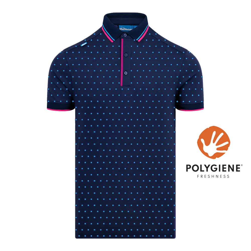 CMAX Polka Dot Polo