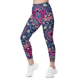 Colorful Mandala Leggings with pockets