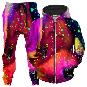 Cosmos Zip-Up Hoodie and Joggers Combo
