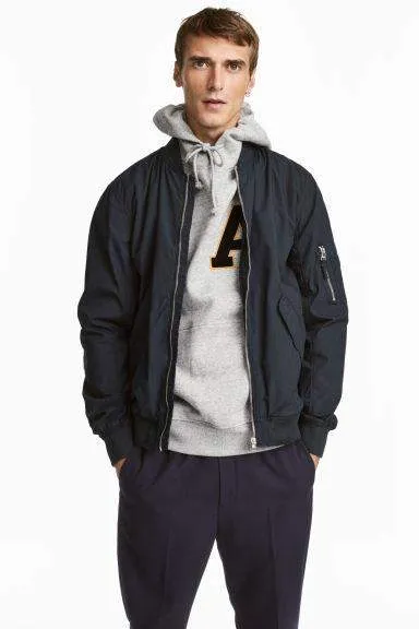 Cotton bomber jacket
