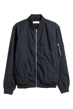 Cotton bomber jacket