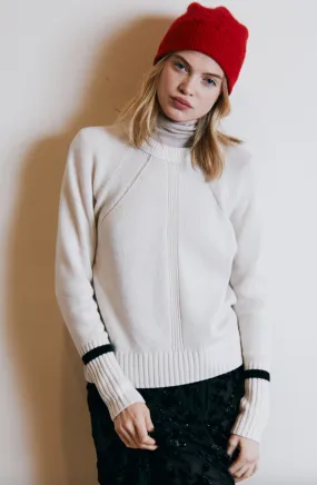 CREW W/ RAGLAN INSERTS & ACCENT STRIPES
