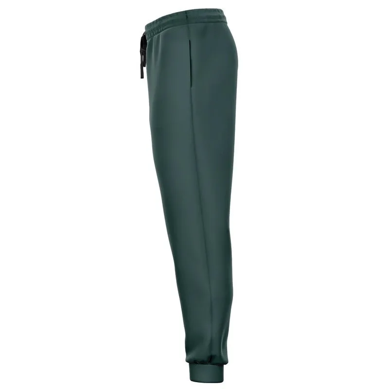 Dark Blue Cool Green Joggers | Unisex | with PLUS sizes | Dark Pale Pastel Blue Cool Green | C30M0Y15K80