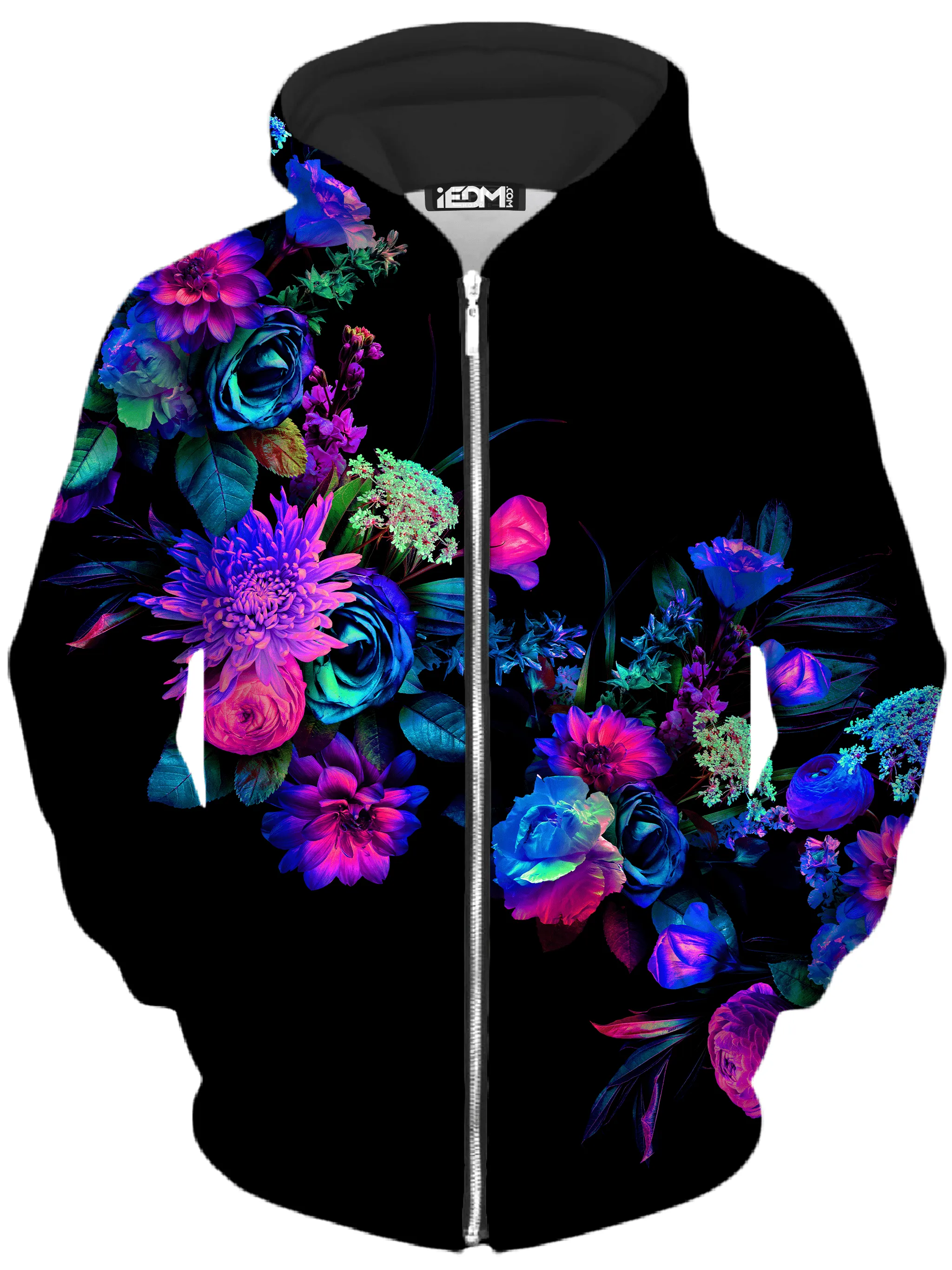 Darkest Bloom Zip-Up Hoodie and Joggers Combo