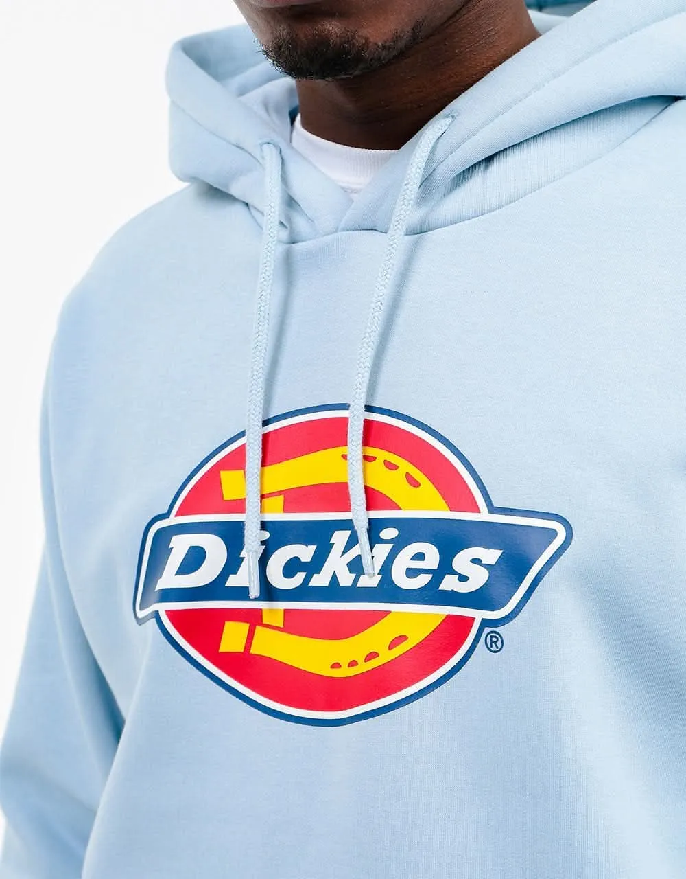 Dickies Icon Logo Pullover Hoodie - Fog Blue