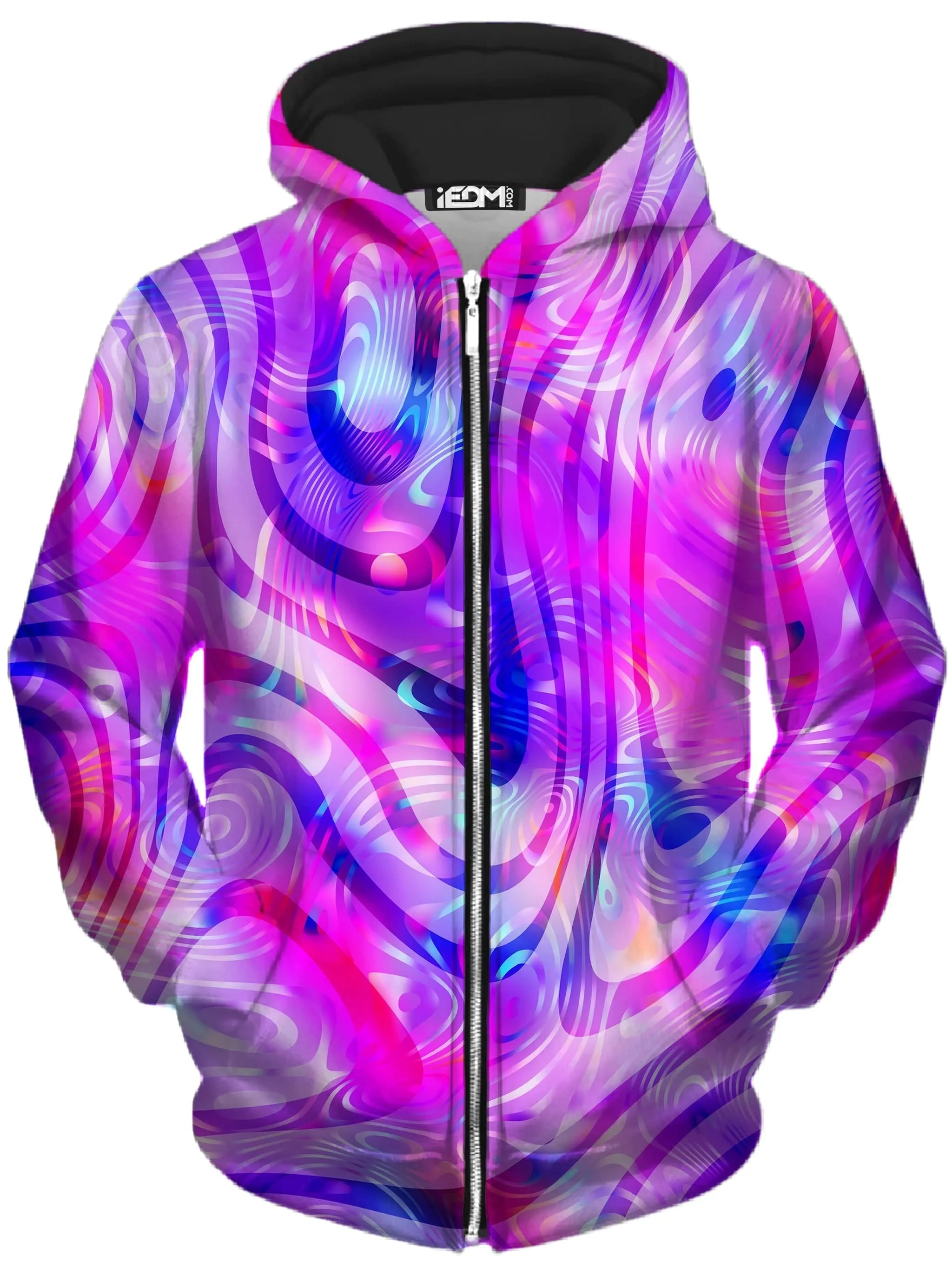 Dilated Zip-Up Hoodie and Joggers Combo