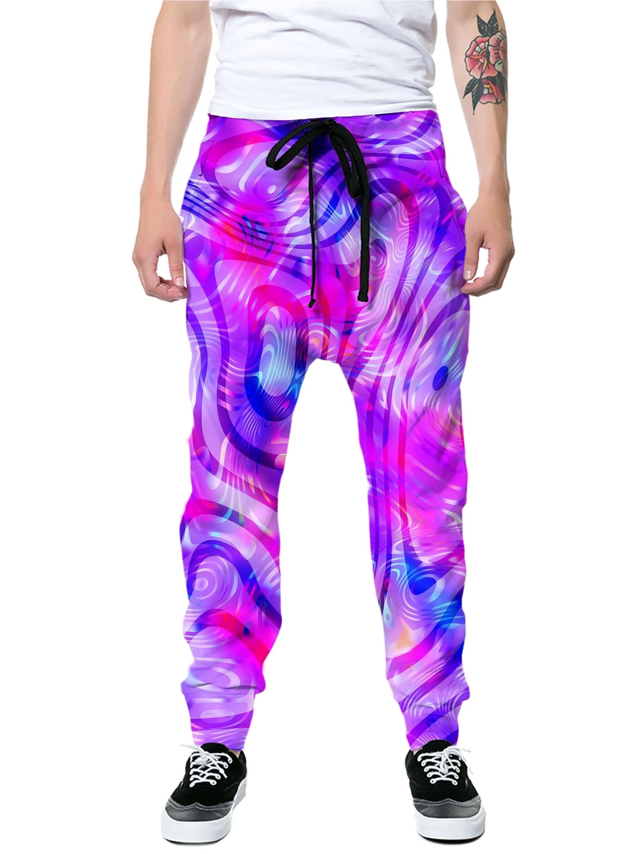 Dilated Zip-Up Hoodie and Joggers Combo