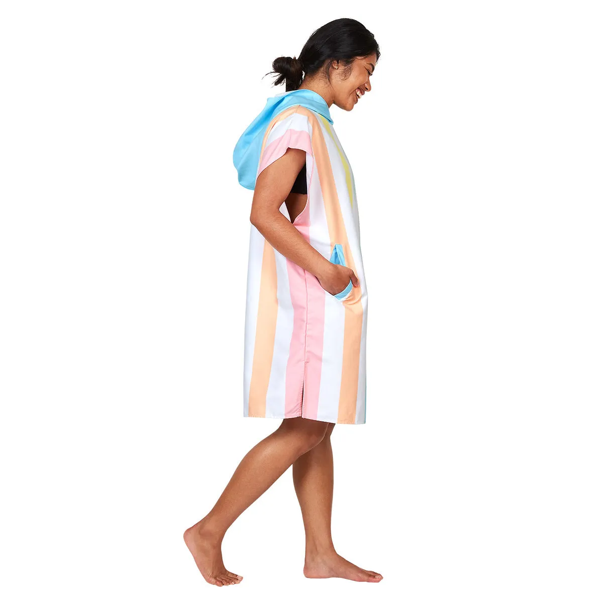Dock & Bay Poncho Adults - Unicorn Waves