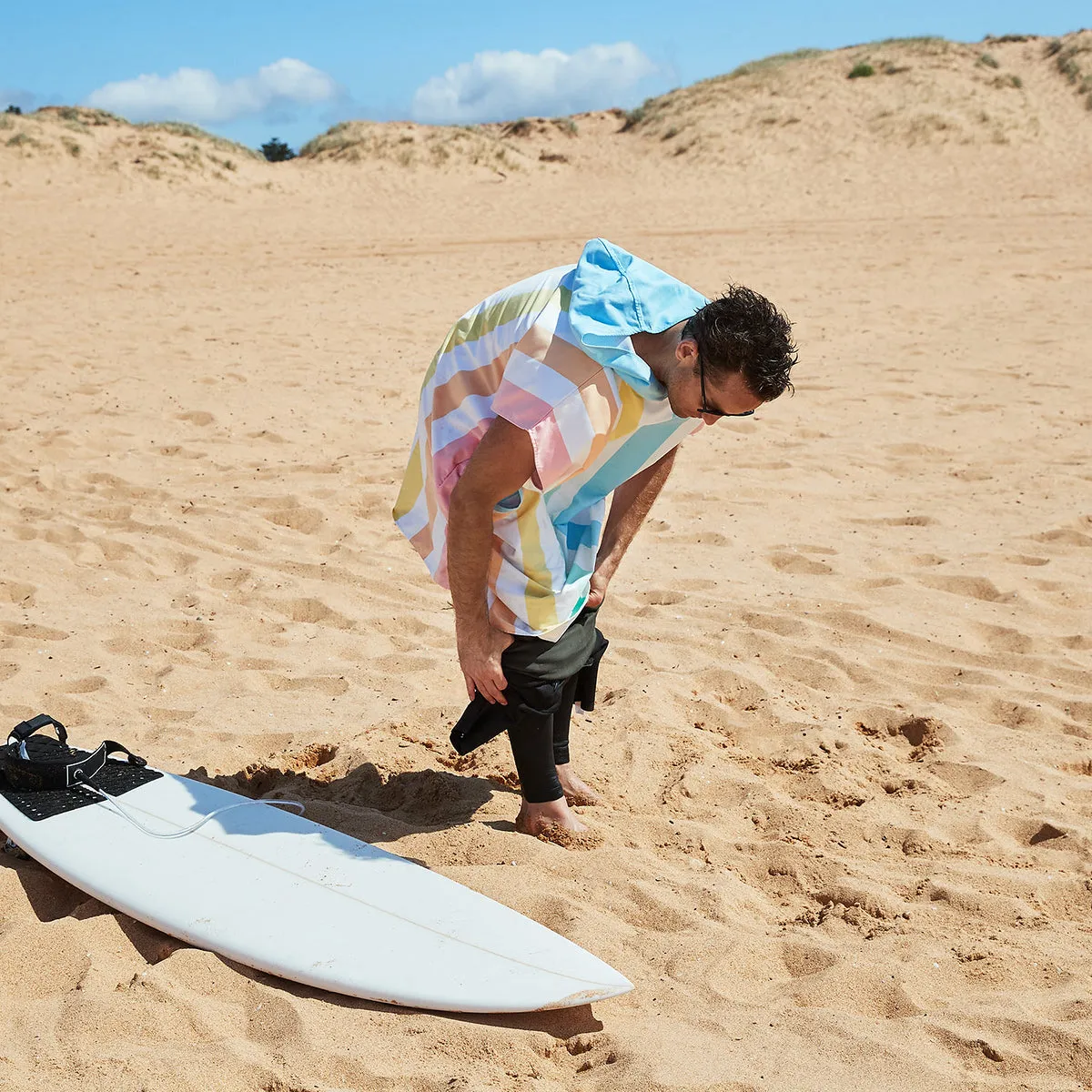 Dock & Bay Poncho Adults - Unicorn Waves