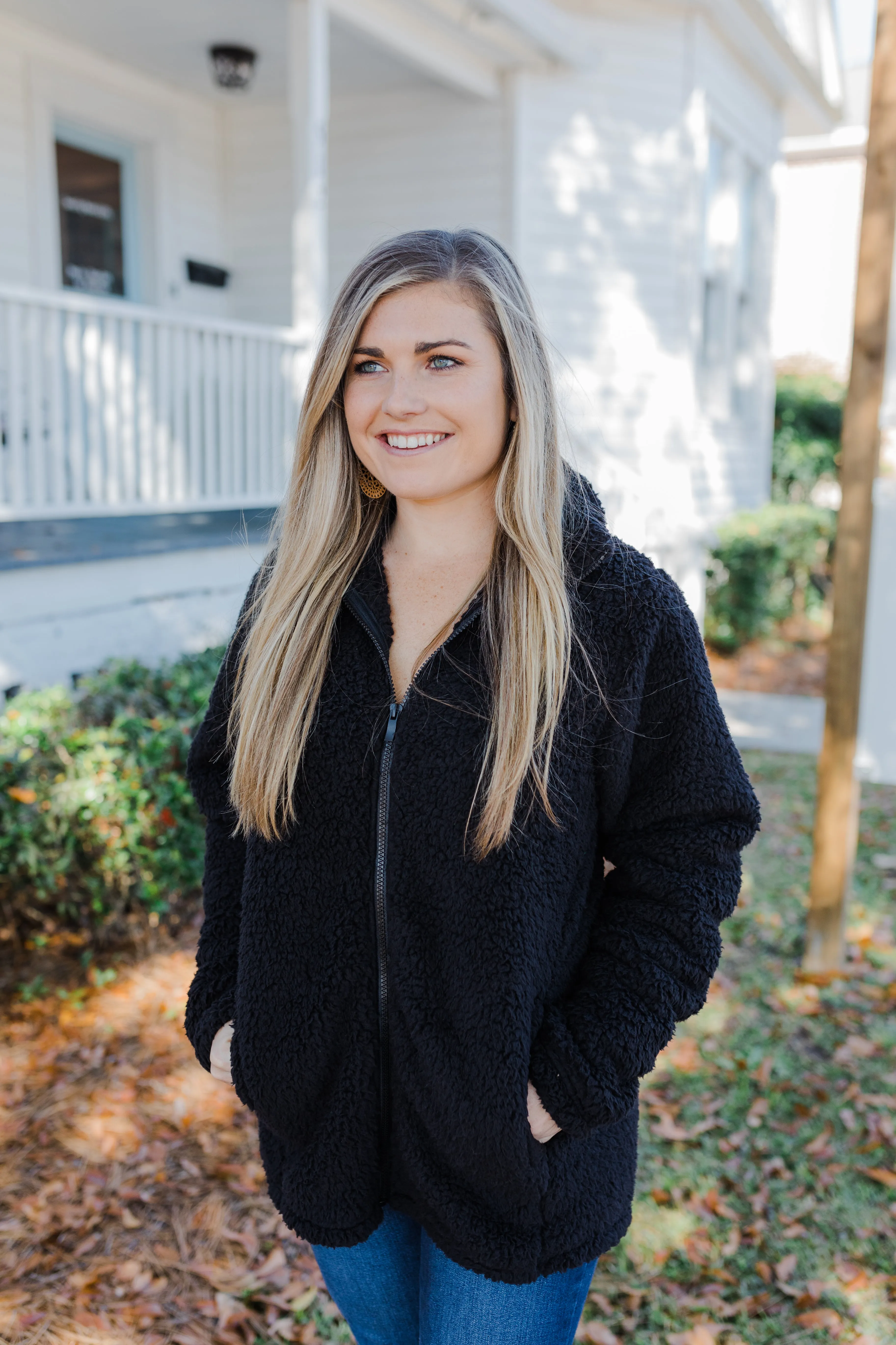 DOORBUSTER Front Full Zip Sherpa