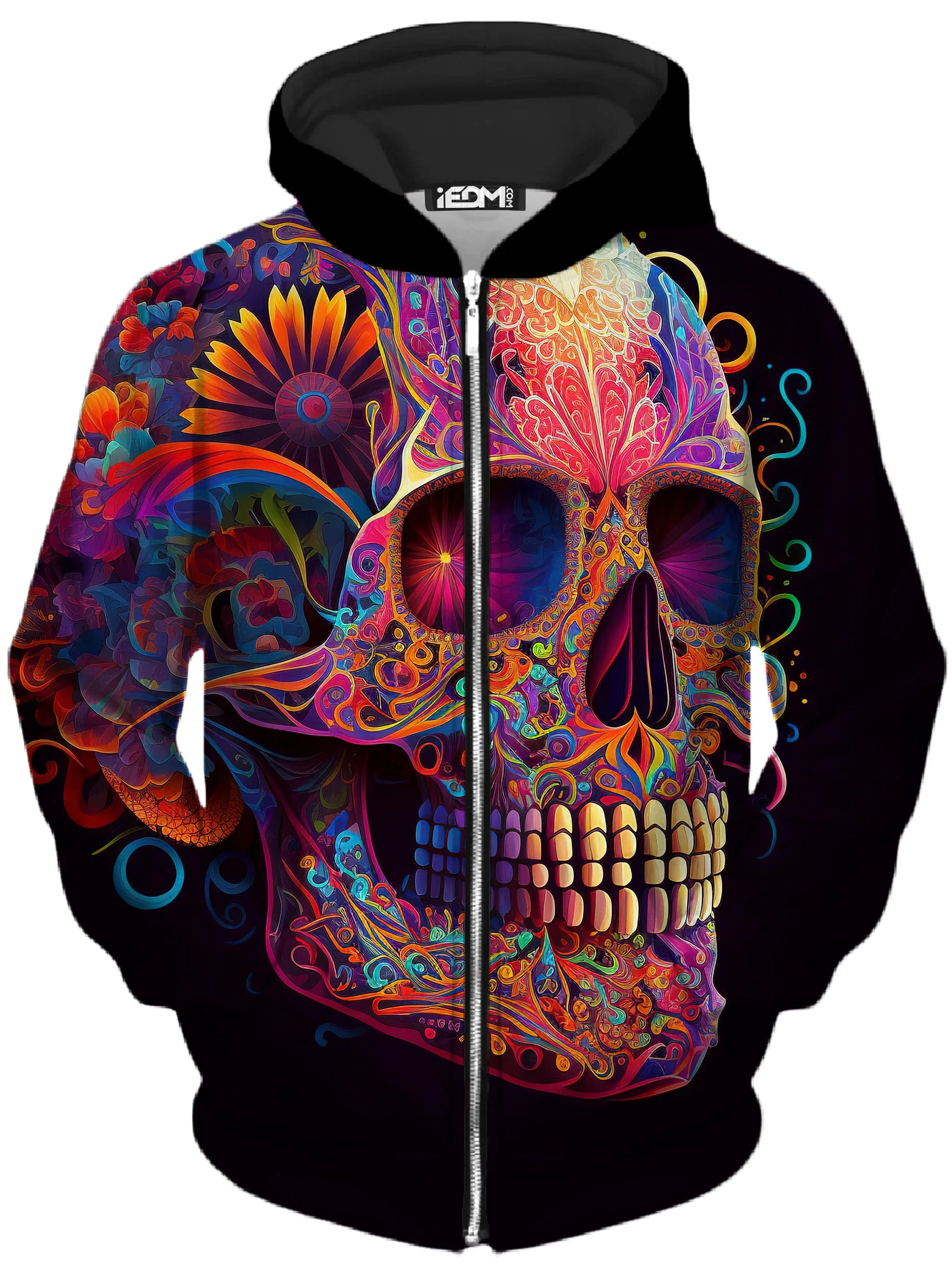 DOTD Skull Zip-Up Hoodie and Joggers Combo