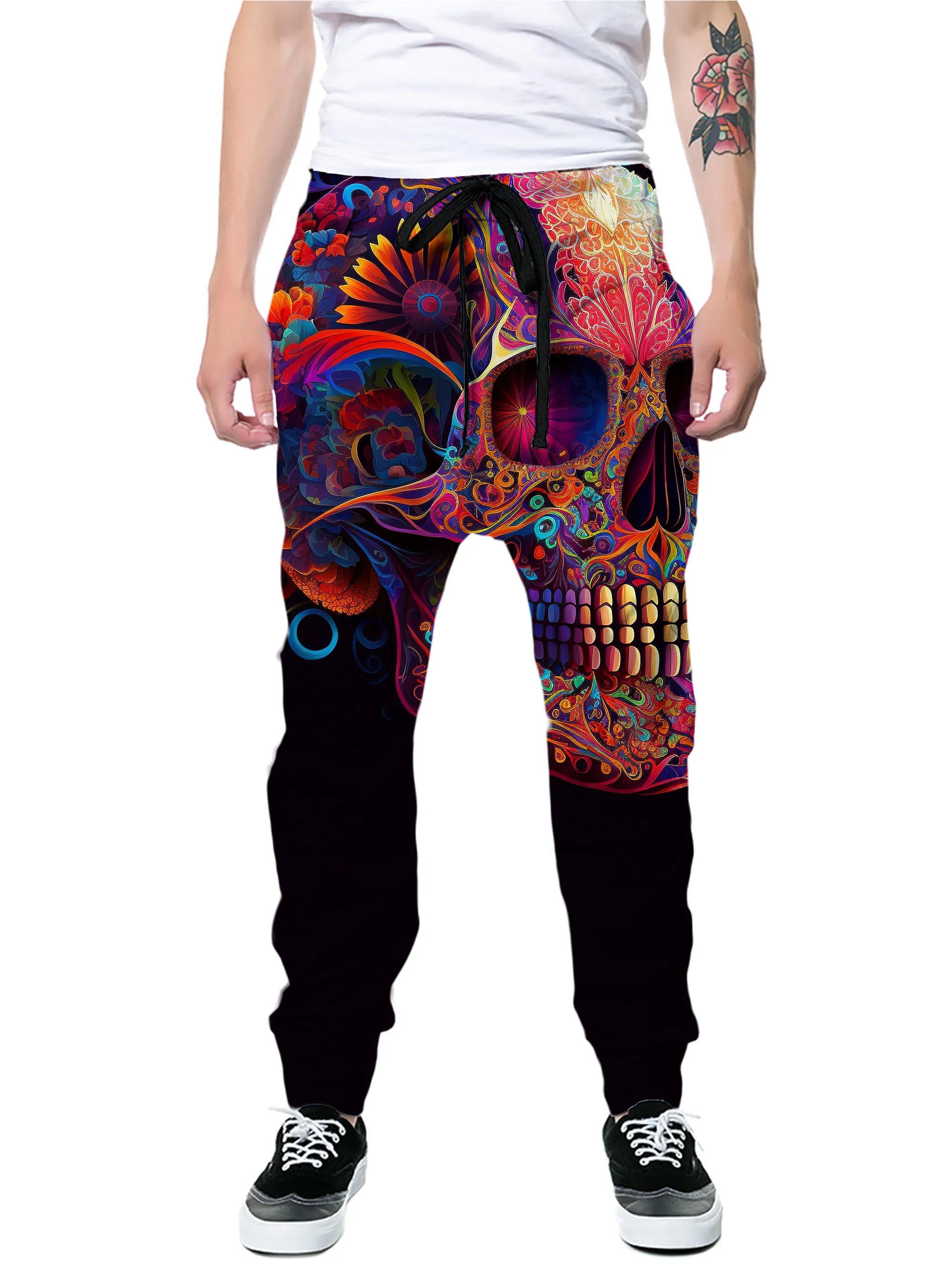 DOTD Skull Zip-Up Hoodie and Joggers Combo
