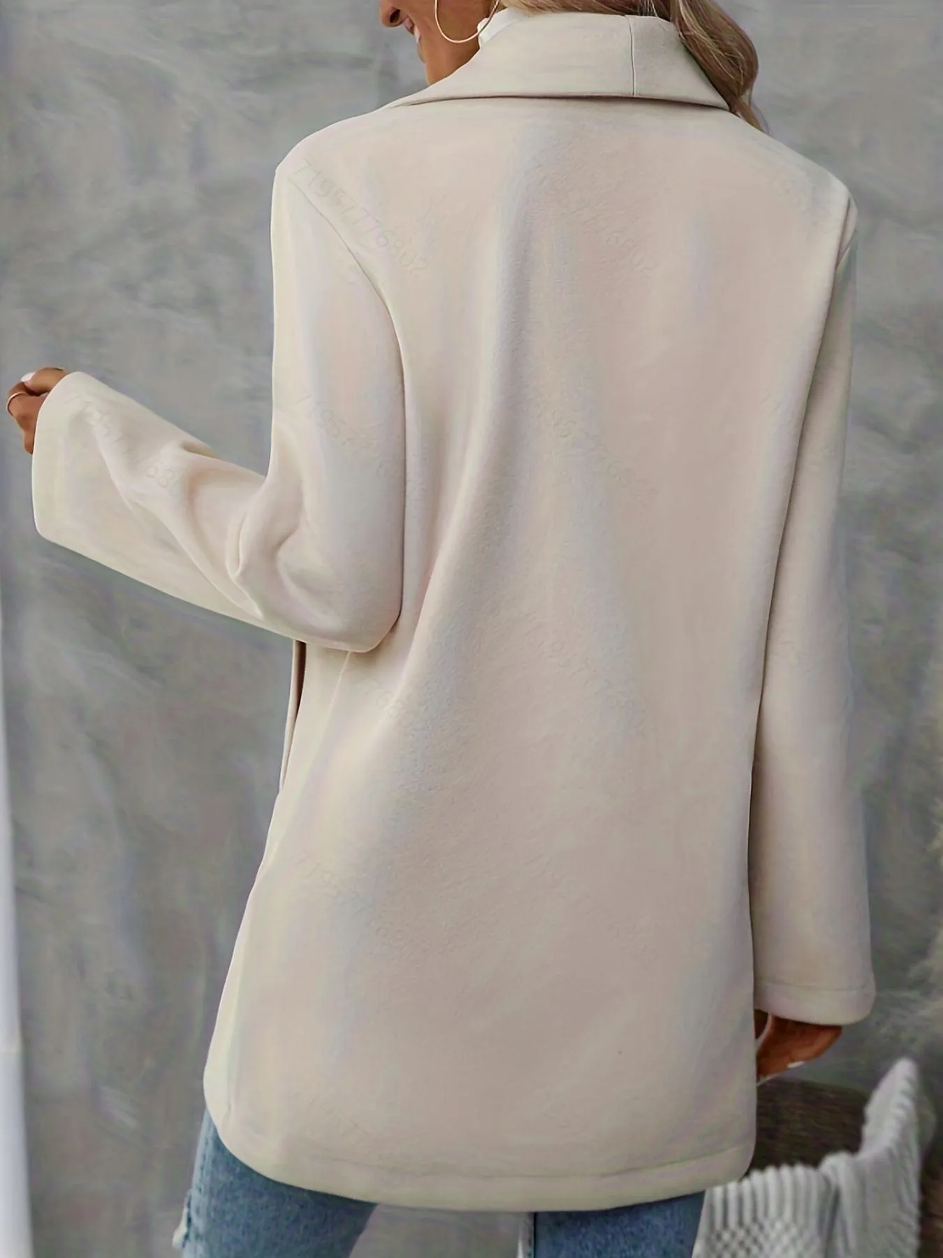 Ella Collection: Single Button Overcoat