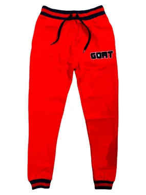 Evolution Kids 'Goat' Chenille Patch Joggers (Red) 10250/45222 LK/K